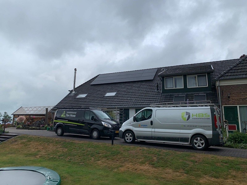 zonnepanelen op pannendak