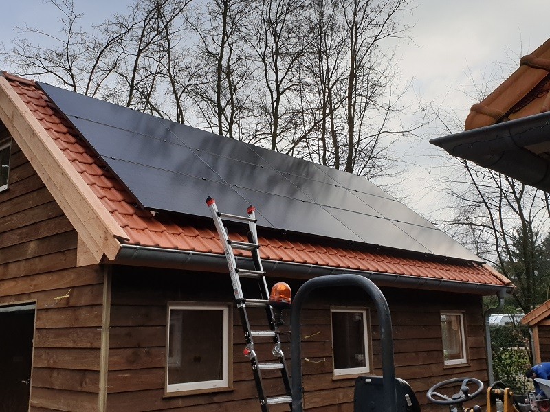 Zonnepanelen in Vierhouten
