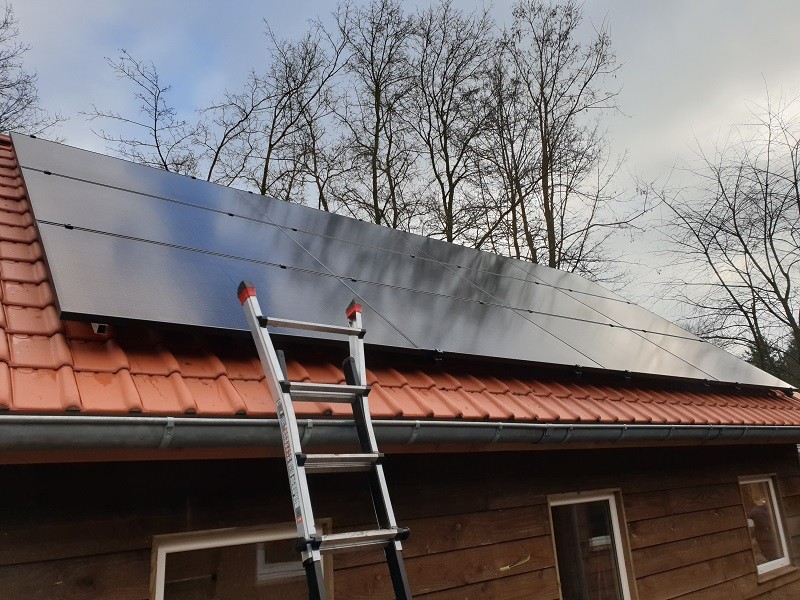 Zonnepanelen in Vierhouten