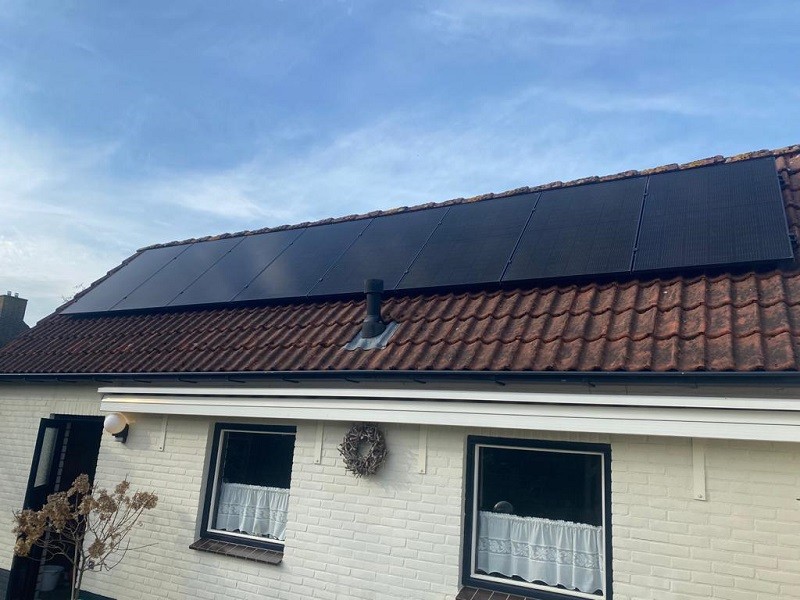 Zonnepanelen in 't Harde