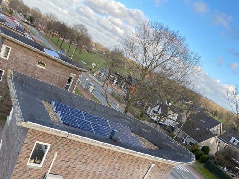 Zonnepanelen in Wezep