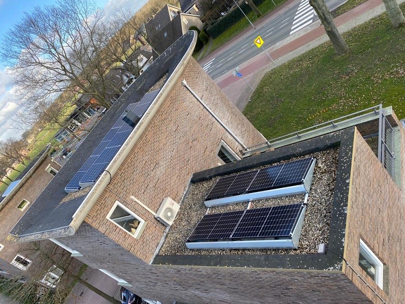 Zonnepanelen in Wezep