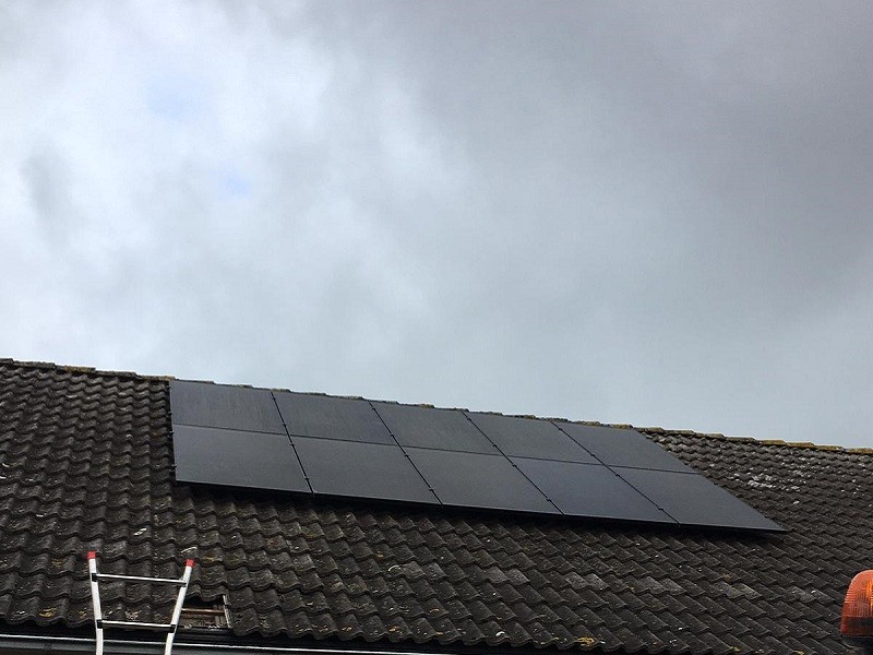 Zonnepanelen in Wezep