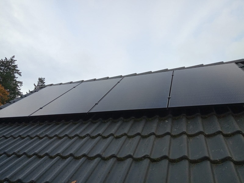 Zwarte zonnepanelen 't Loo - Oldebroek