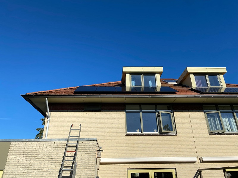 Zonnepanelen op woning in Harderwijk