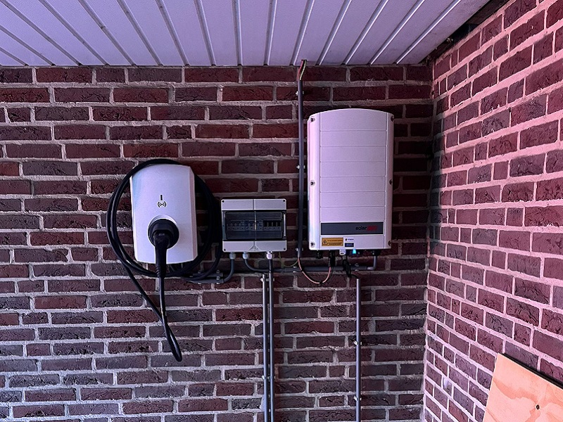 Laadpaal Alfen met omvormer