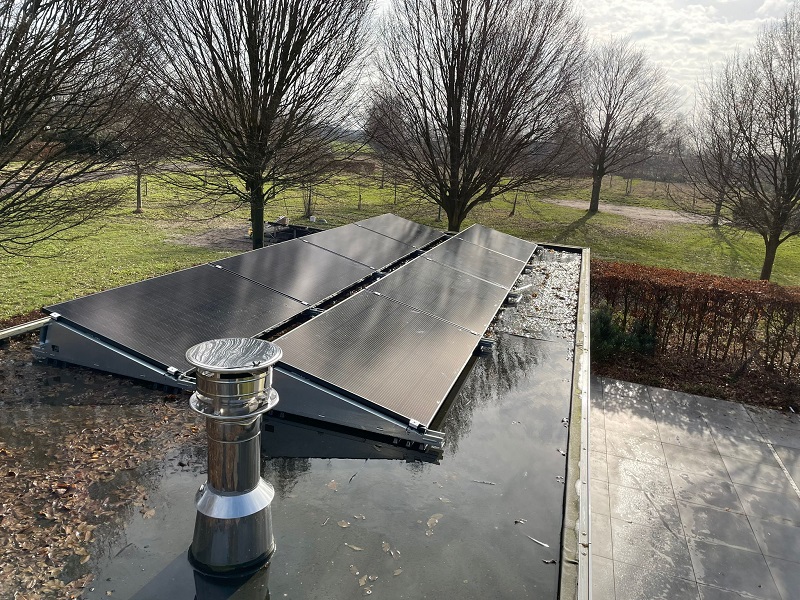 plat dak panelen Oosterwolde
