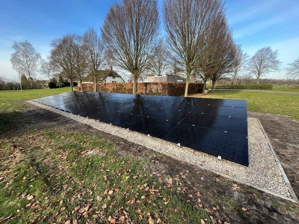 Grondopstelling in Oosterwolde