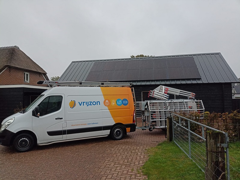 Zonnepanelen Oldebroek (op schuur)