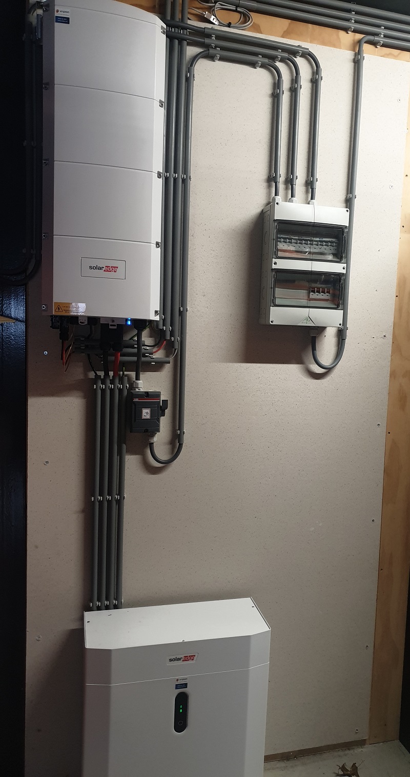 Solaredge compleet opslagsysteem 5kW - 3-fase met hub-omvormer