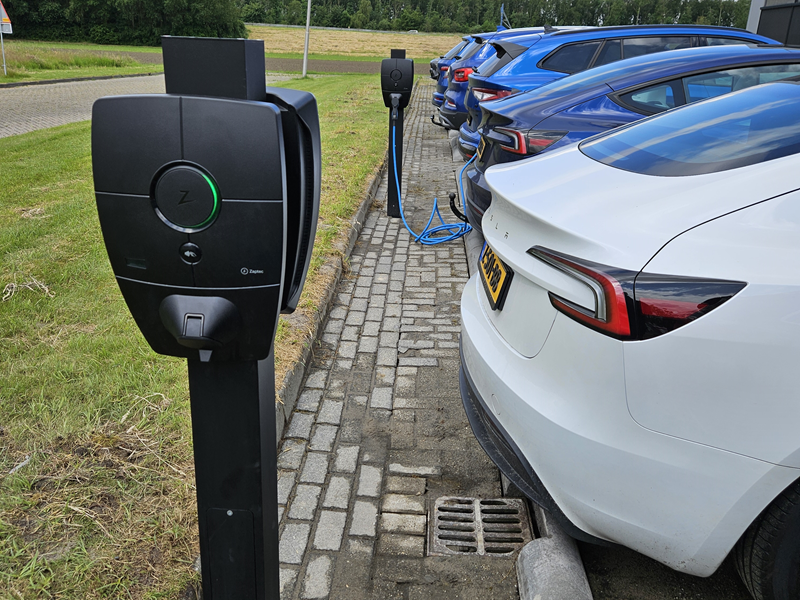 Laadplein Emmeloord Zaptec Pro