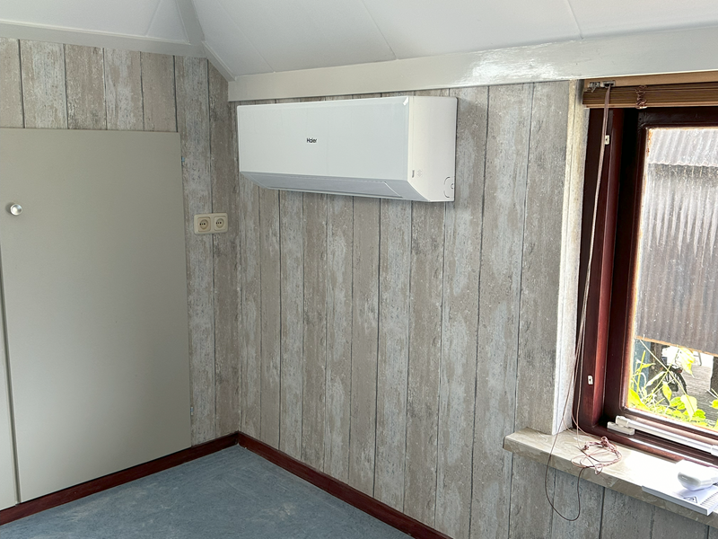 Airco op slaapkamer Oldebroek