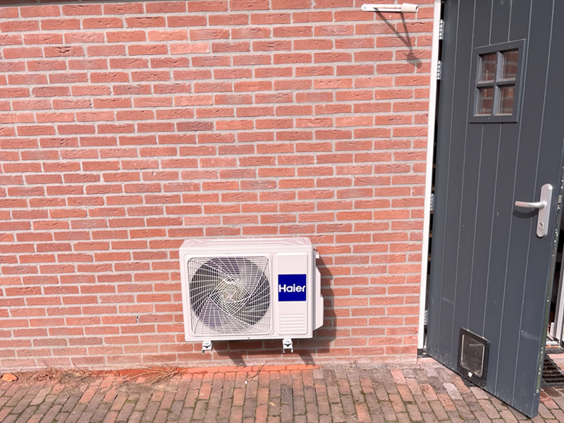 Airco zonder leidinggoot Punthorst